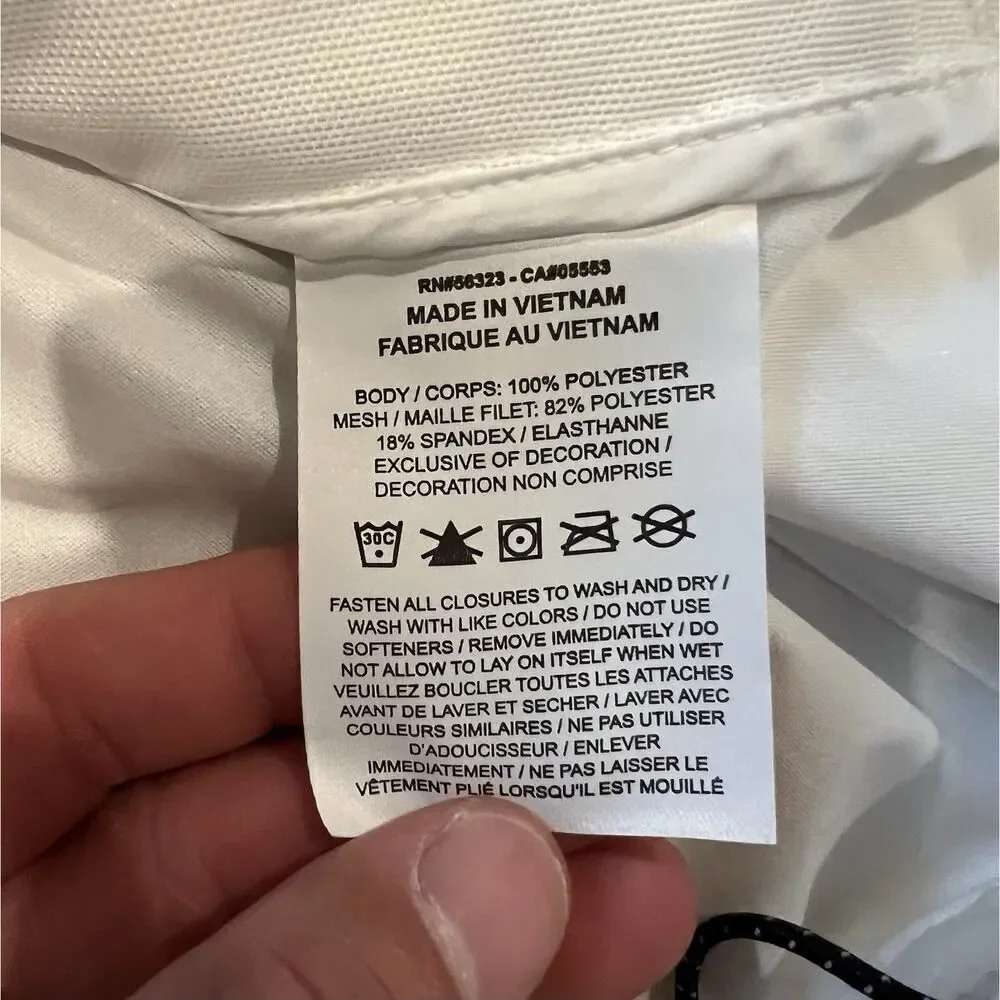 Nike AeroSwift Men Storm-FIT Aerogami Running Jacket White Medium FZ9039-121 NWT